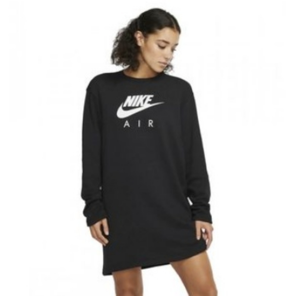 Nike Air oversized sweatshirt dress fleece sweater